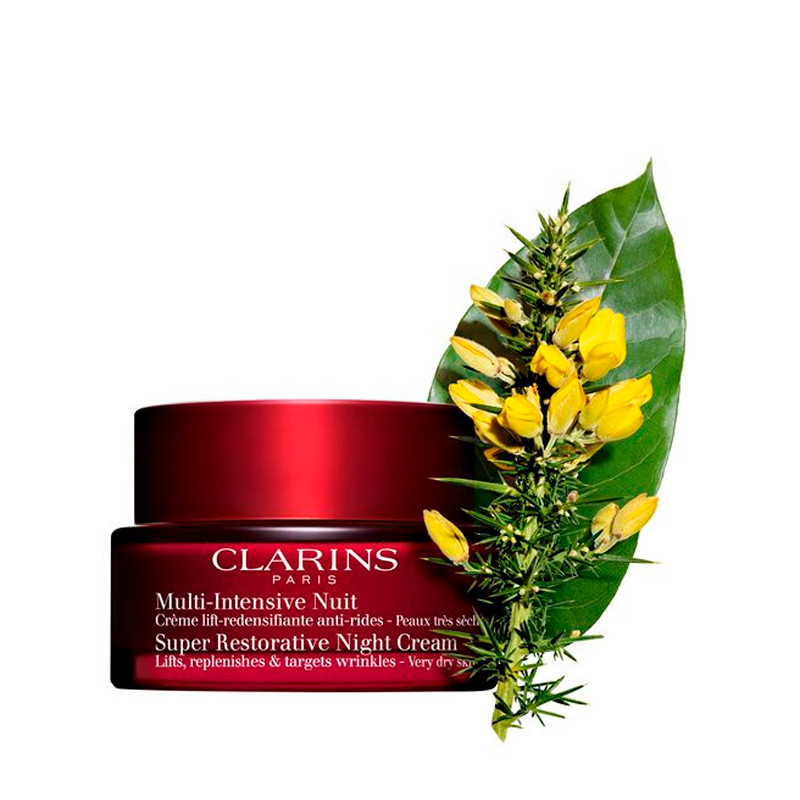 Clarins Multi - Intensive Nuit Crema De Noche Reafirmante Pieles Secas – imagen 3