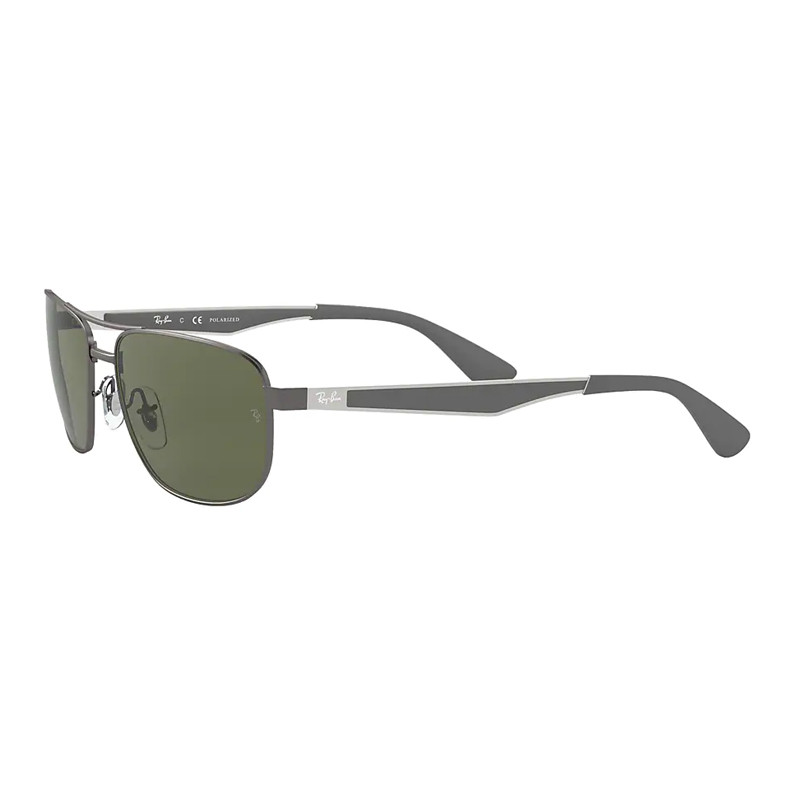 Ray-ban Occhiali da sole per uomo RB3528 029/9A T61 Dark Green Polarized