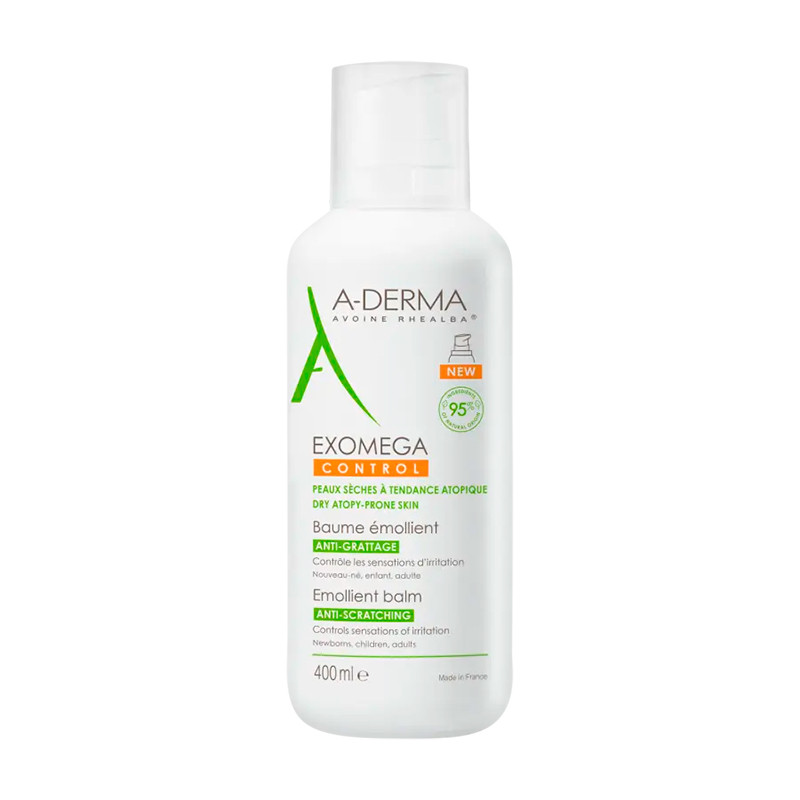 A-derma Cuidado Corporal Exomega Control Baume Bálsamo emoliente anti-rascado