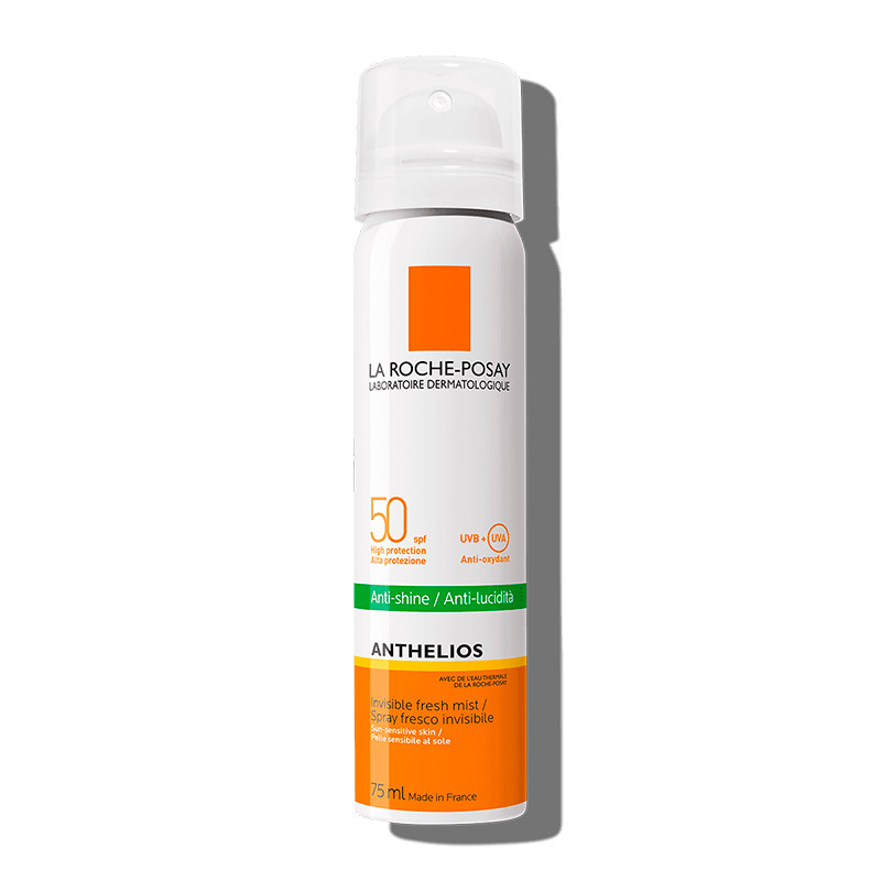 La Roche-Posay Anthelios Anti-Shine Sun Protection Invisible SPF50+ Face Mist 75ml Duo - Image 10