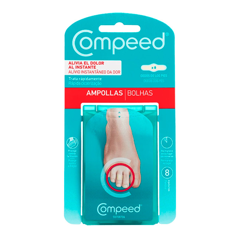 Compeed Kit di primo soccorso blisters toes - 8 unità
