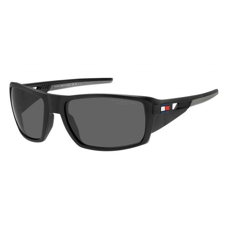 Tommy Hilfiger Eyewear Óculos de sol para homens TH 1911/S 003 T62 M9 SOL 120 MATT BLACK