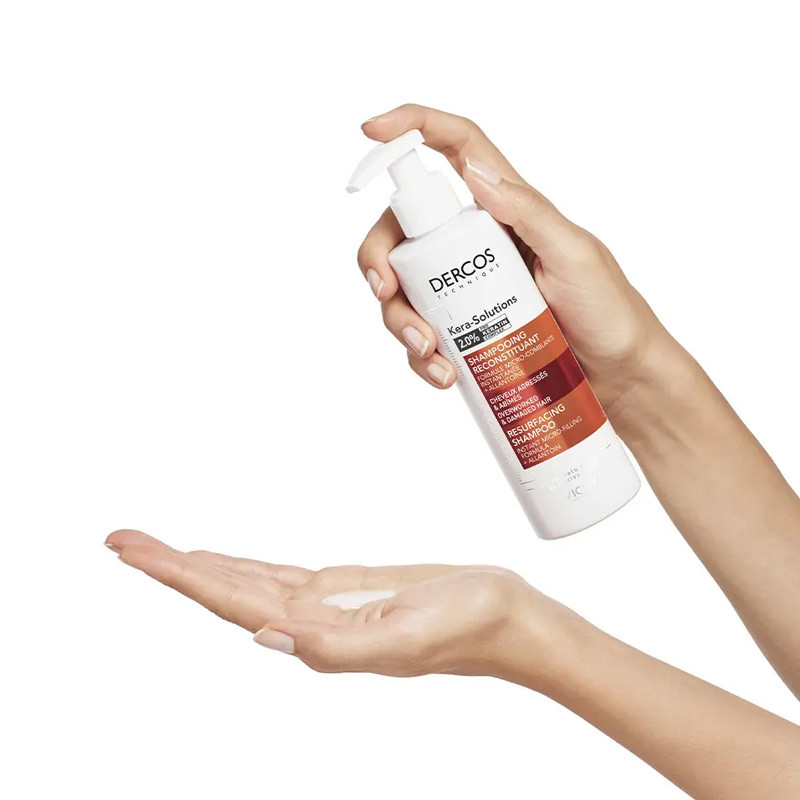 Vichy Dercos Champú Reparador Kera-solutions 250ml – imagen 5