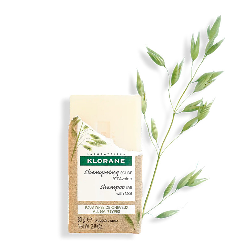 Klorane Champú sólido Avena 80g – imagen 2