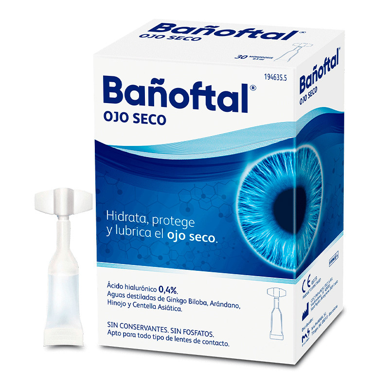 Bañoftal Oculare Dry Eye Monodose 20 uts