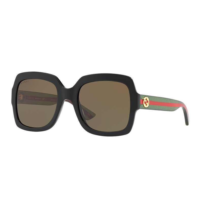 Gucci Eyewear GG0036SN 002 Acetato Shiny Black