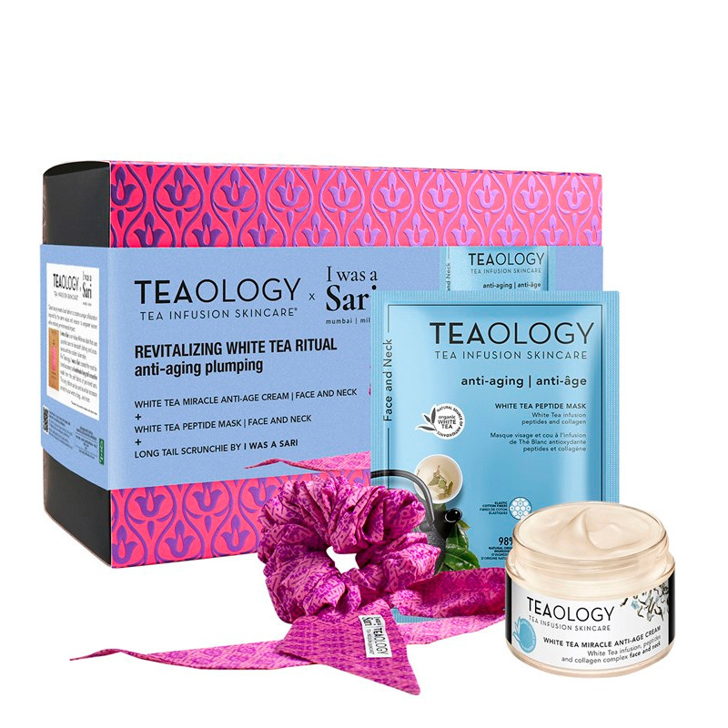 Teaology Conjunto cosmético White Tea Miracle Anti-Age Cream SET