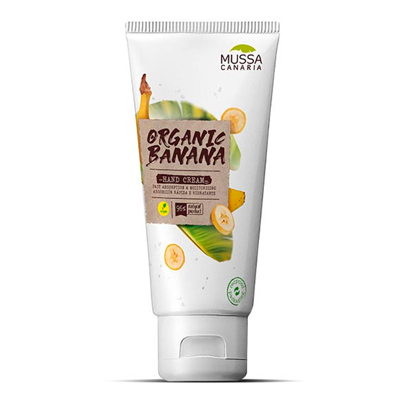 Mussa Canaria  Hand Care Organic Banana Hand Cream Hand Cream
