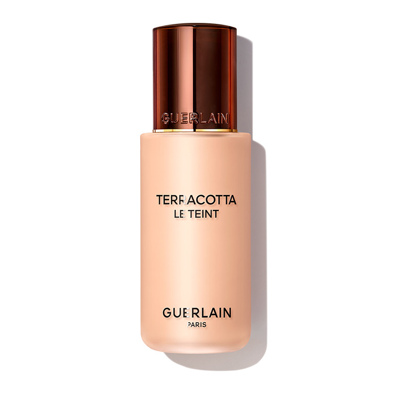 Guerlain Women's 2C Cool,Rosé Makeup Terracotta Le Teint Natural Perfection Foundation Good Face Effect 24H Duration - No Transfer 2C Cool / Rosé