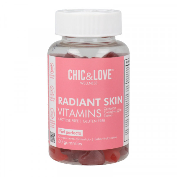 Radiant Skin Vitamins Gomas com Q10 e Colágeno