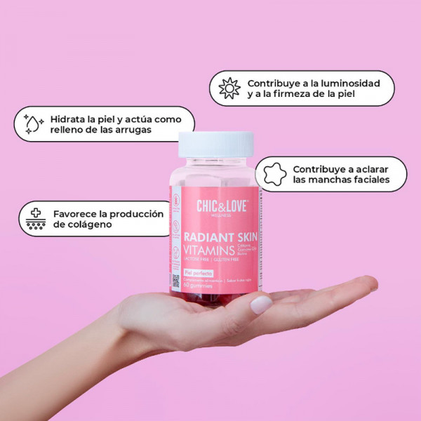 Radiant Skin Vitamins Gominolas con Q10 y Colágeno