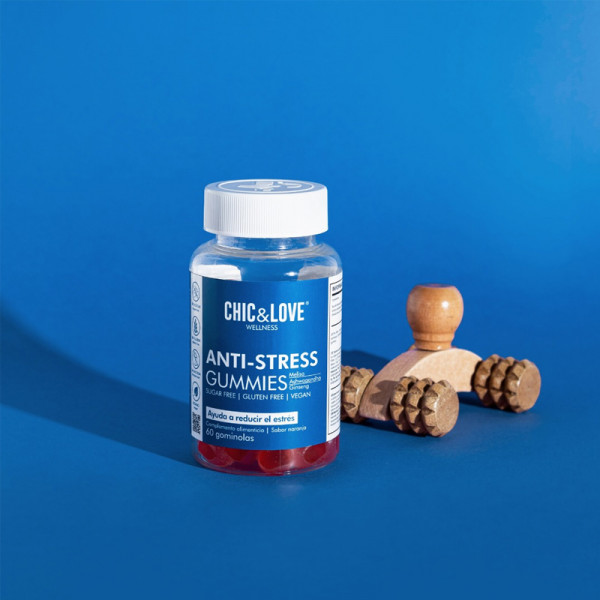 Anti-Estrés Gummies con Ashwagandha y Vitamina D