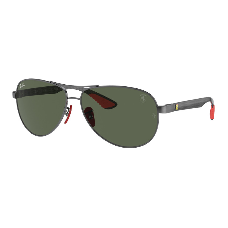 Ray-ban Occhiali da sole unisex RB GAFAS 0RB8331M F00171 61 T140 GUNMETAL/GREEN