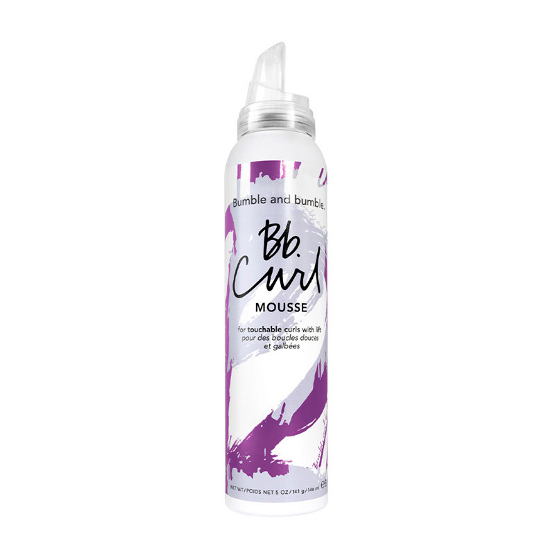 Bumble And Bumble Pink Hair Care Curl Mousse Foam For Defined Curls With Volume