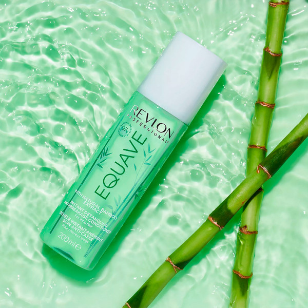 Acondicionador desenredante instantáneo sin aclarado para cabello largo