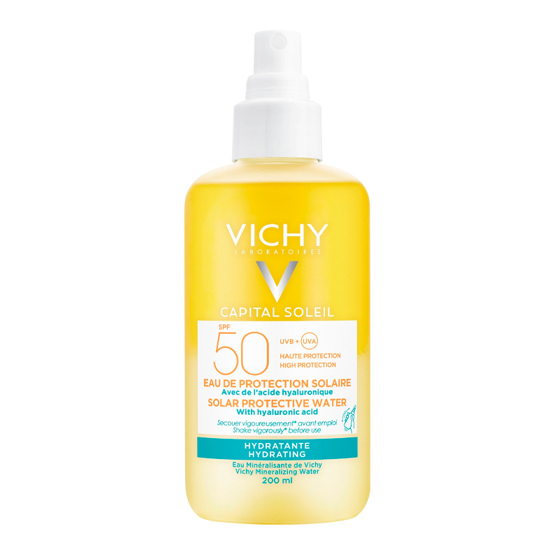 Vichy Protector Solar Cuerpo CAPITAL SOLEIL Agua Solar Protectora-Hidratación SPF50