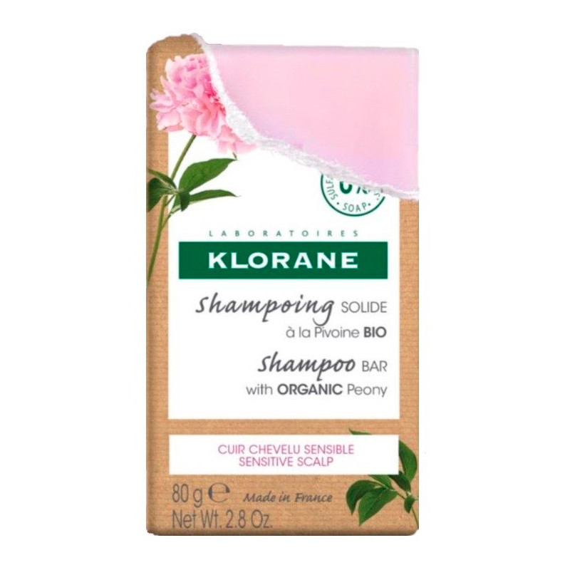 Klorane Champú sólido a la Peonía BIO – imagen 2