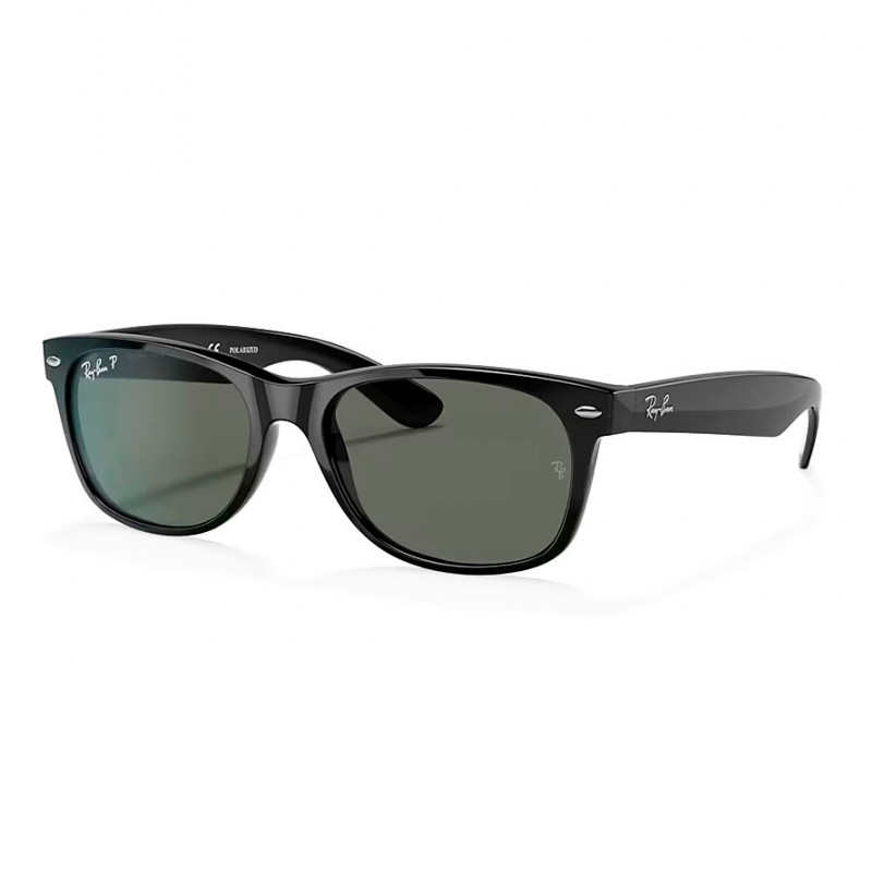 Ray-Ban Black/Green Sunglasses New Wayfarer Sunglasses