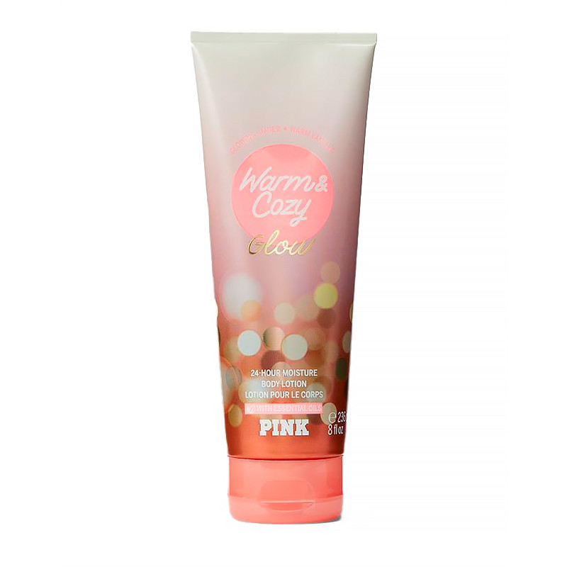 Victorias Secret Women's Pink Body Care Warm & Cozy Glow Body Lotion