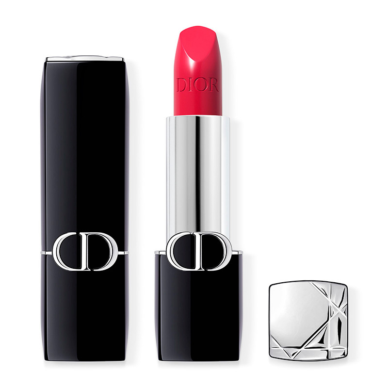 Dior Rossetti ROUGE DIOR ROSSETTO - COMFORT E LUNGA DURATA - TRATTAMENTO FLOREALE IDRATANTE _766 ROSE HARPERS SATINADO