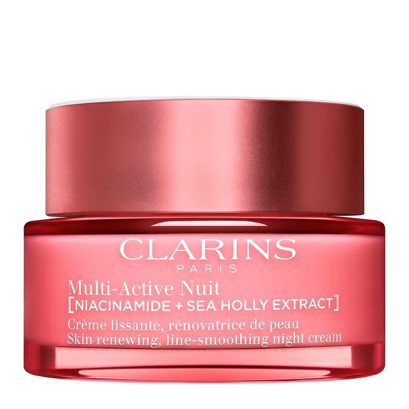 Clarins Trattamenti Viso Multi-Active Nuit Crema Levigante - Tutti i Tipi di Pelle