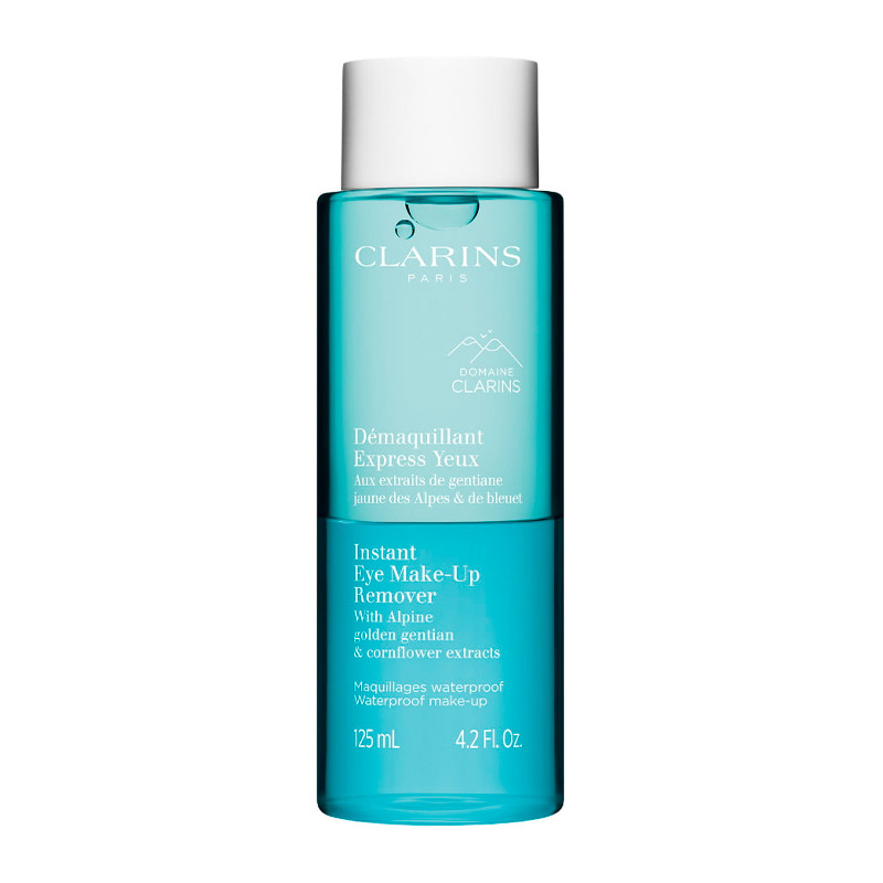 Clarins Women's Yellow Eye Care Démaquillant Express Yeux Biphasic Eye Makeup Remover Size 10