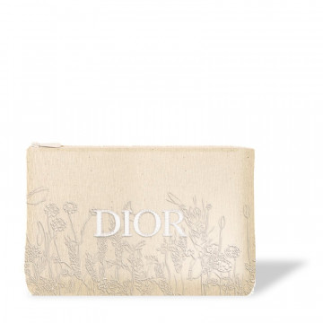 Borsa da toilette Dior Gift Beige Fiori