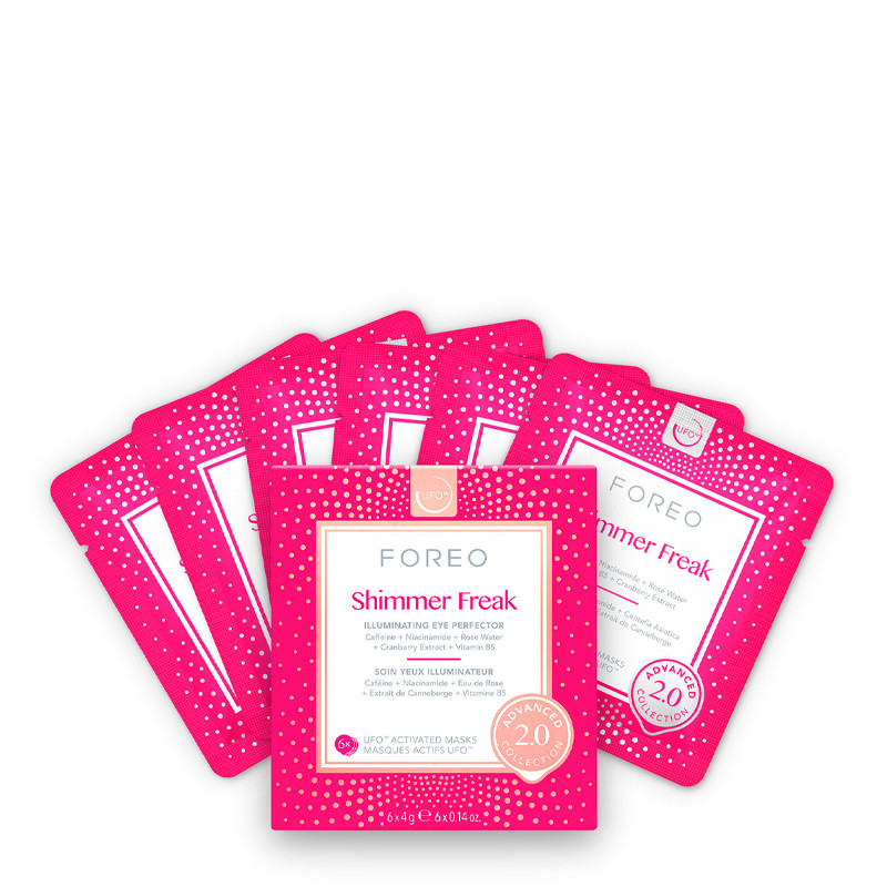 Foreo Women's Dark Face Skin Care Shimmer Freak Ufo Mask Size 2.0