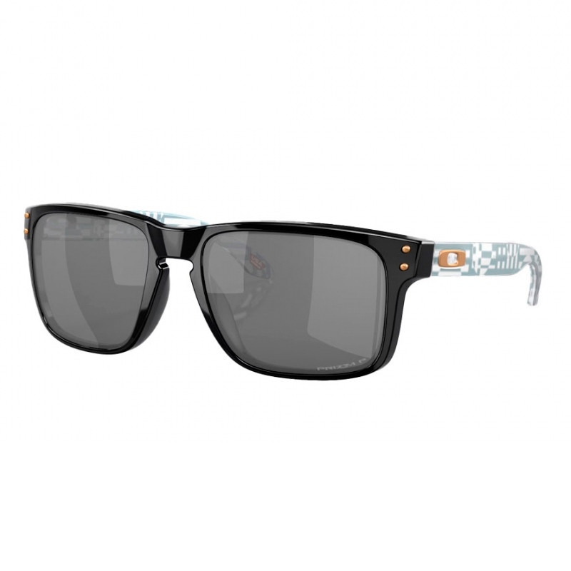 Oakley OO9102 HOLBROOK Polarized 9102Y7 Men's Sunglasses Black Size 55