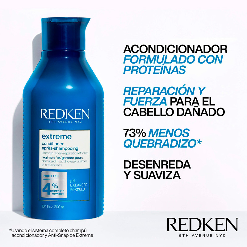 Redken Extreme Acondicionador De Reparación Para Cabello Dañado – imagen 3