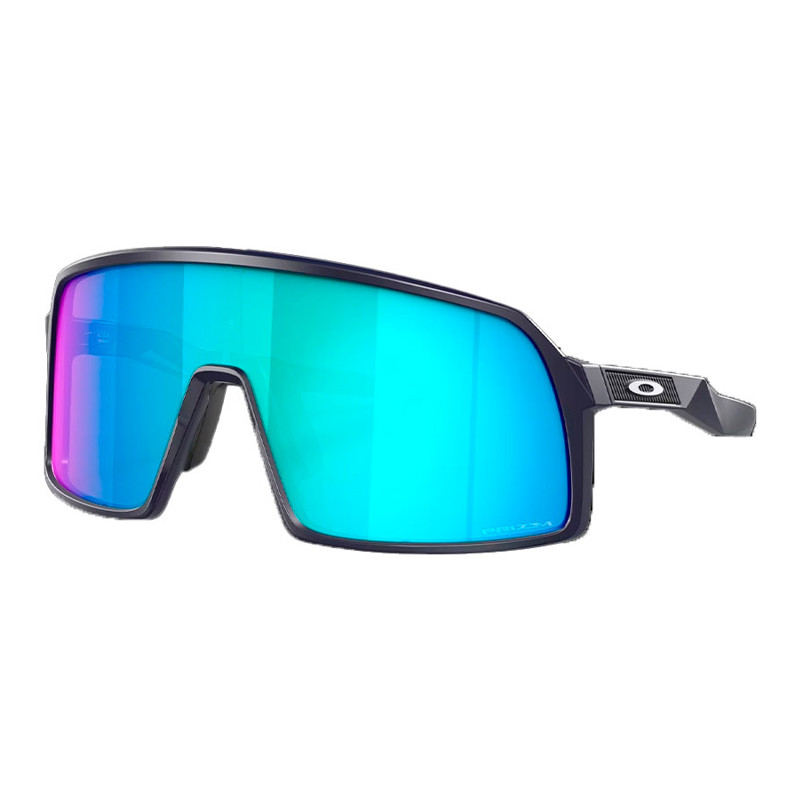 Oakley Unisex Sunglass Sutro S - Frame color: Matte Navy, Lens color: Prizm Sapphire