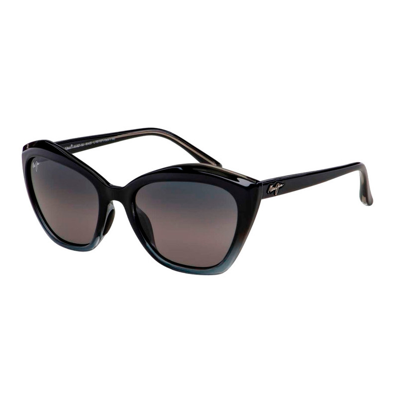 Maui Jim Women's Black/Gray/Light Sunglasses For Lotus Sunglasses