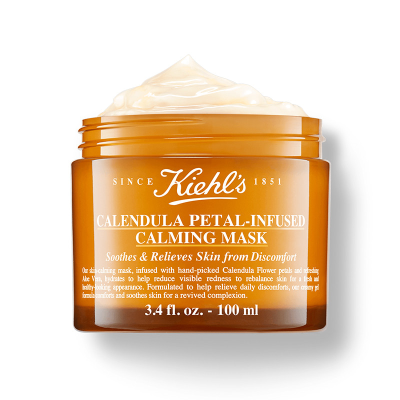 Kiehl's Tratamientos hidratantes Calendula Petal-Infused Calming Mask Mascarilla Facial Calmante