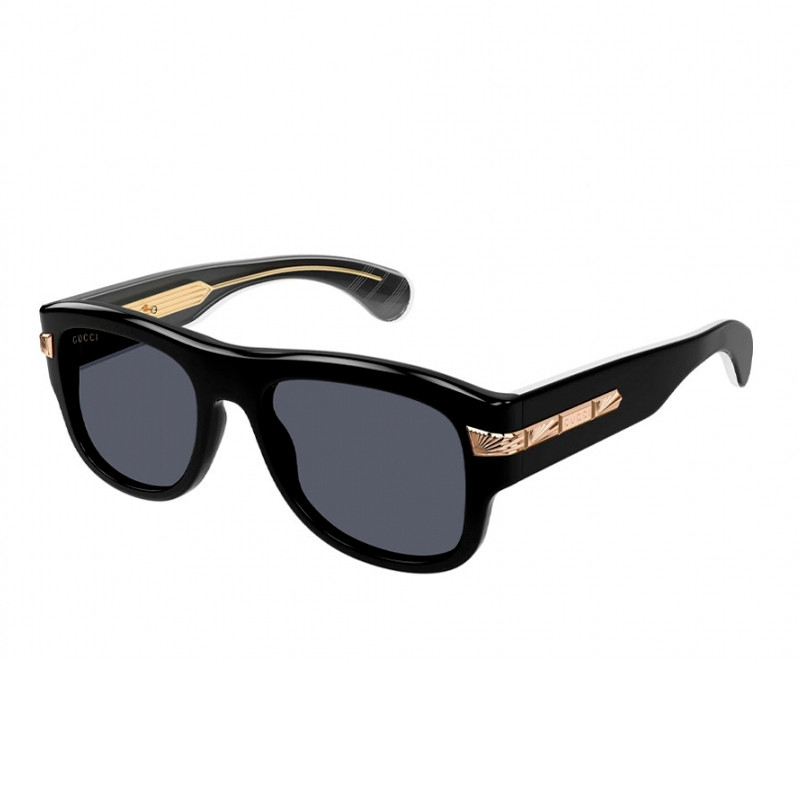 Gucci Man Sunglass GG1517S - Frame color: Black, Lens color: Grey