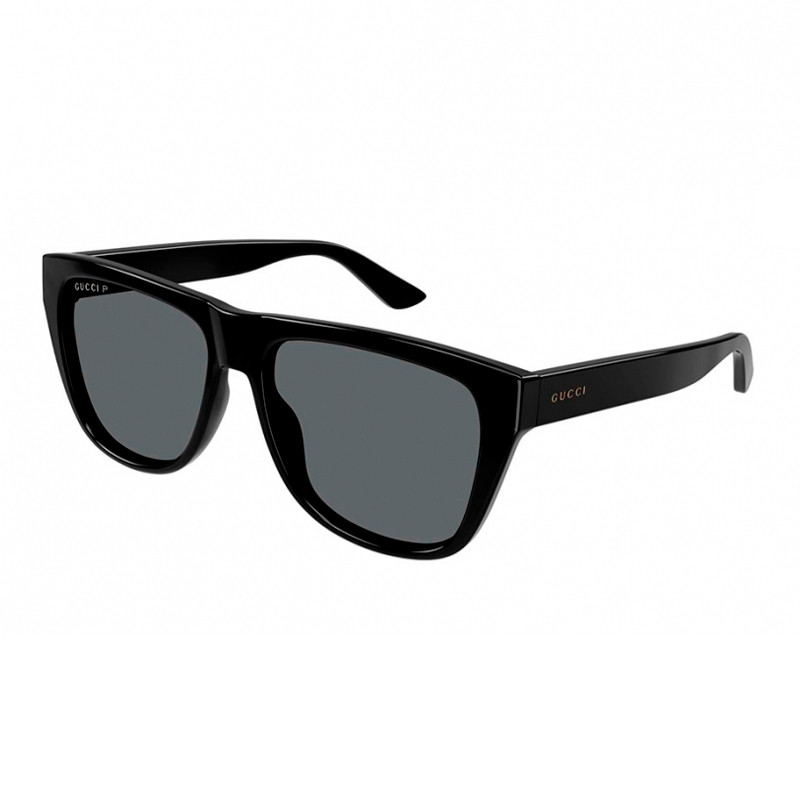 Gucci Eyewear Men's Black/Grey Sunglasses For Gc Gg1345s Sunglasses