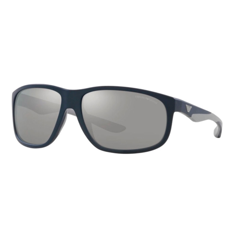 Emporio Armani Men's Blue/Silver Sunglasses For Sunglasses 0Ea4199u