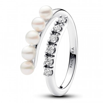 freshwater-cultured-pearls-and-pave-open-ring