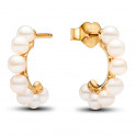 Freshwater Cultured Pearls Open Hoop Earrings 263179C01