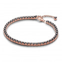 Bracelet Tennis Noir Brillant 581469C02