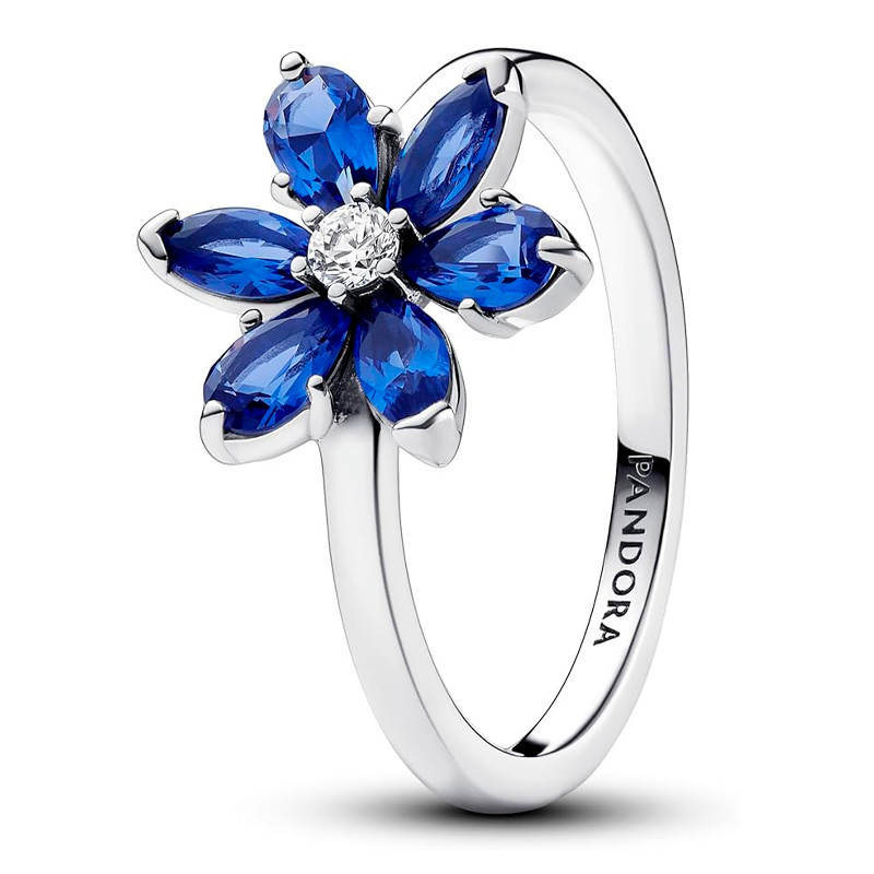 Pandora Blue Rings Bright Herbarium Ring 193000C01