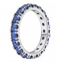 Anello Eternity blu brillante 190050C02