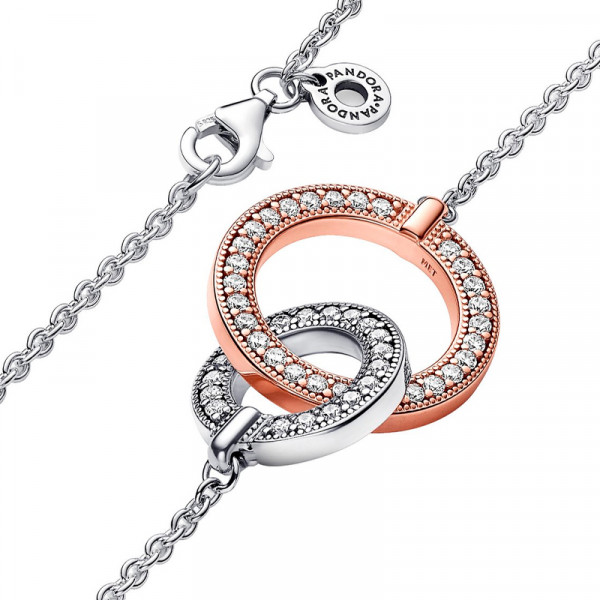 collana-pandora-signature-con-cerchi-intrecciati-bicolore-382778c01