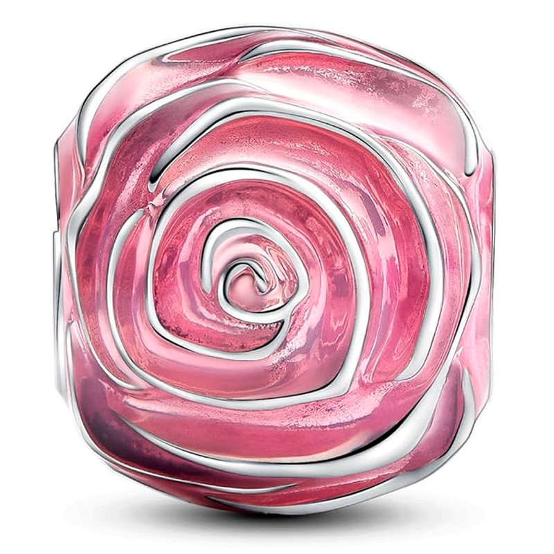 Pandora Charms Ciondolo rosa rosa in fiore 793212C01