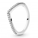 Anello in argento sterling con desiderio scintillante 196316CZ