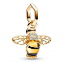 Breloque pendentif abeille lumineuse 762672C01