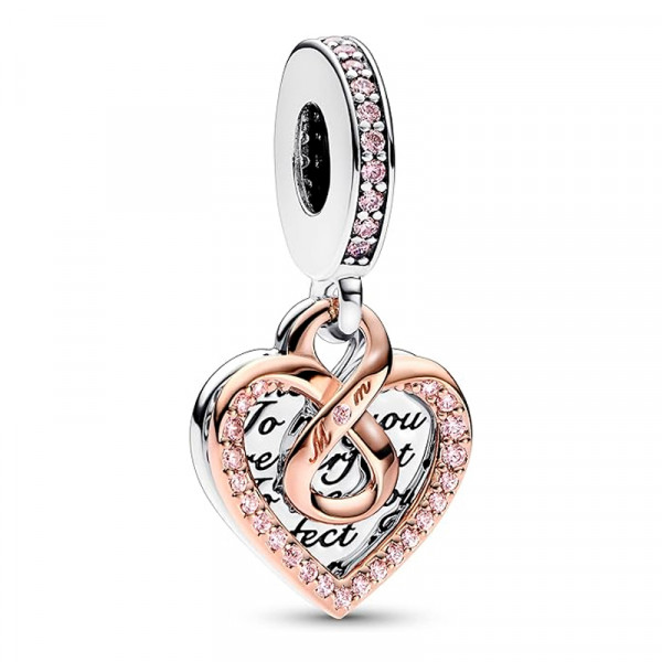 charme-pendentif-double-coeur-infini-bicolore-782641c01