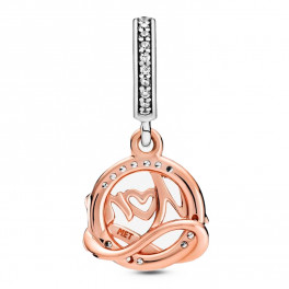 CHARMS PANDORA TWO-TONE MOM PENDANT CHARM 789374C01