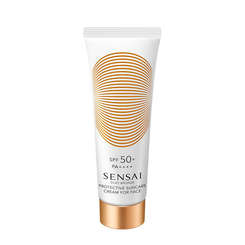 Sensai Bronze/Cream Silky Silky Cellular Protective For Face Spf50+ Facial Sunscreen