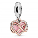 Charm pendentif coeur infini brillant 788878C01