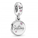 Ciondolo pendente in argento sterling Sisters Forever 798012FPC